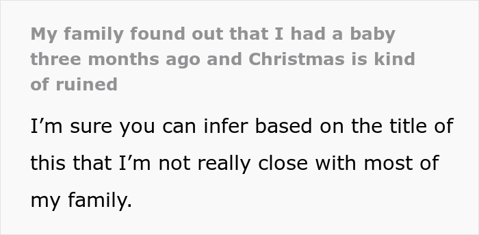 23YO New Mom Hides From Religious Fam, Mad As They Slam Her For Keeping Her Baby A Secret