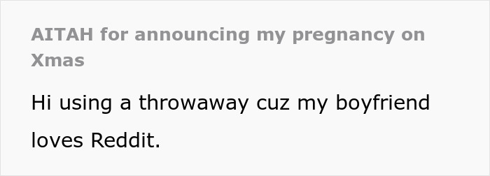 28YO Says He Wants A Baby Before Turning 30, Throws A Hissy Fit When GF Announces Her Pregnancy