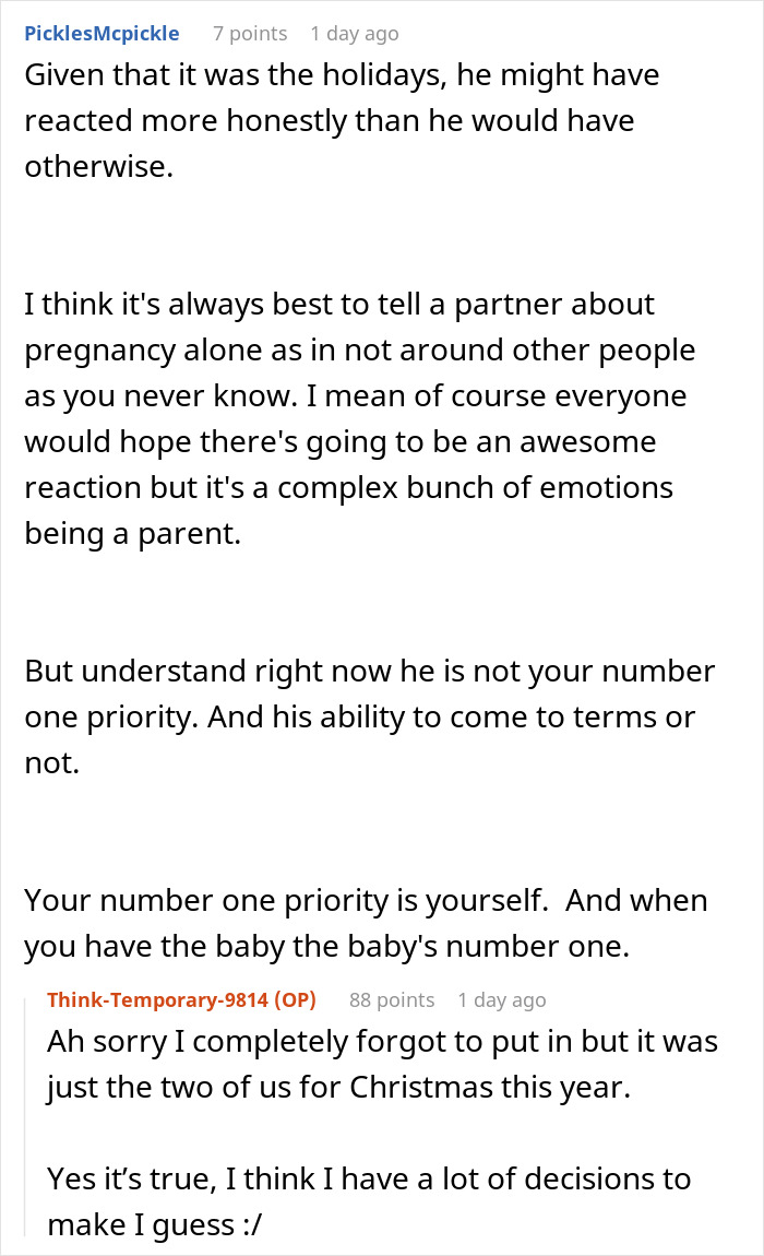28YO Says He Wants A Baby Before Turning 30, Throws A Hissy Fit When GF Announces Her Pregnancy