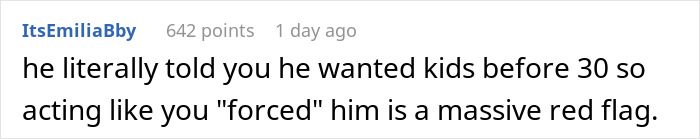 28YO Says He Wants A Baby Before Turning 30, Throws A Hissy Fit When GF Announces Her Pregnancy
