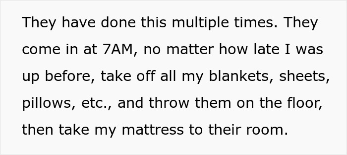 Parents Try To Cure Daughter’s Depression By Removing Her Mattress, Call Her “Lazy” For Sleeping In Parents Try To Cure Daughter’s Depression By Removing Her Mattress, Call Her “Lazy” For Sleeping In