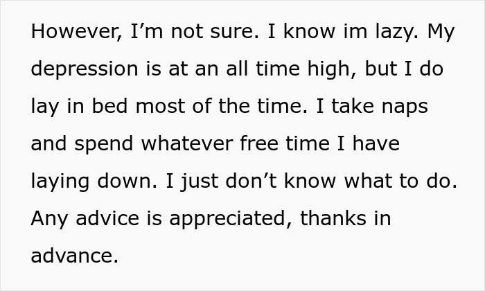 Parents Try To Cure Daughter’s Depression By Removing Her Mattress, Call Her “Lazy” For Sleeping In Parents Try To Cure Daughter’s Depression By Removing Her Mattress, Call Her “Lazy” For Sleeping In