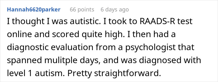Woman Keeps Excusing Her Behavior With Self-Diagnosed Autism, BF Can&rsquo;t Take It Anymore