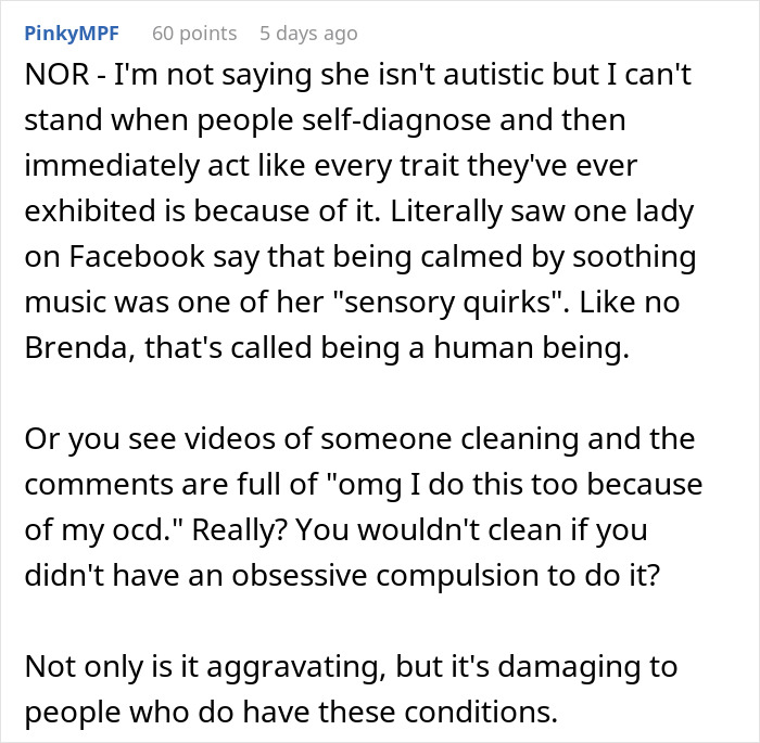 Woman Keeps Excusing Her Behavior With Self-Diagnosed Autism, BF Can&rsquo;t Take It Anymore