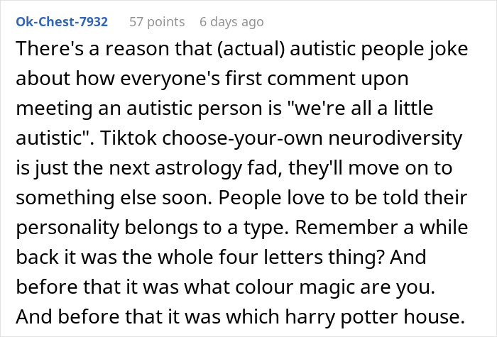 Woman Keeps Excusing Her Behavior With Self-Diagnosed Autism, BF Can&rsquo;t Take It Anymore