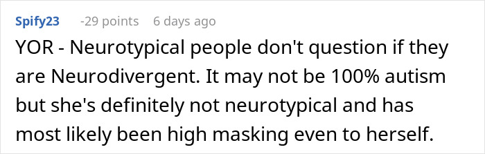 Woman Keeps Excusing Her Behavior With Self-Diagnosed Autism, BF Can&rsquo;t Take It Anymore
