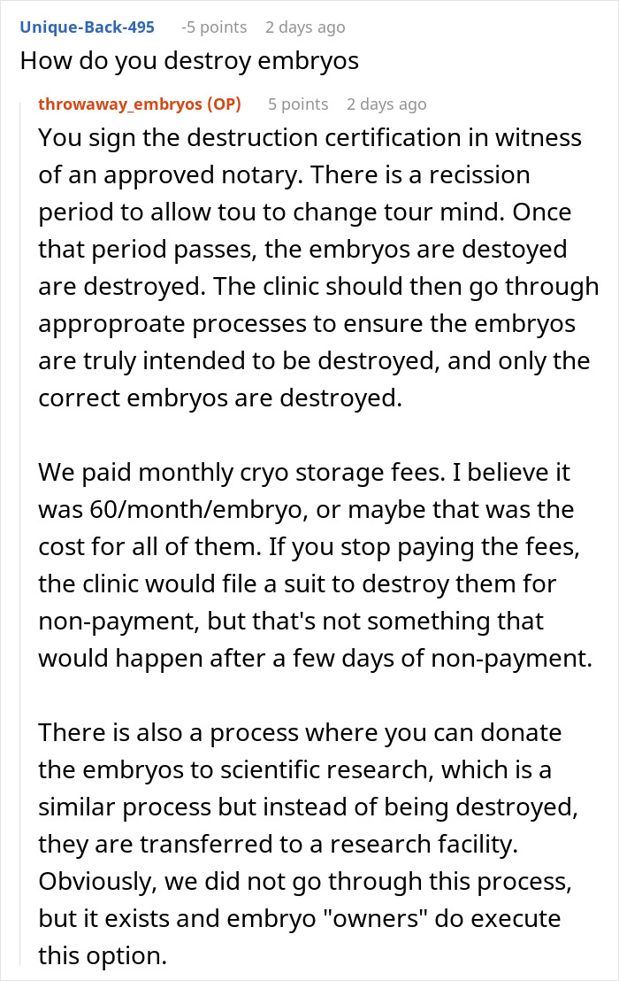 Couple Decide To Destroy Their Embryos After Friends’ True Colors Come To Light