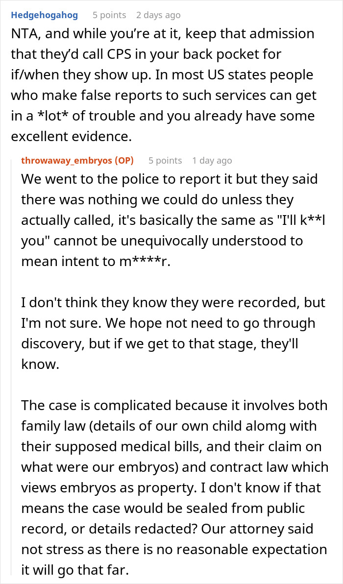 Couple Decide To Destroy Their Embryos After Friends’ True Colors Come To Light