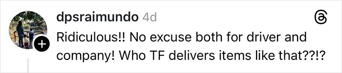 Woman Claims Her Christmas Gift Got Shattered Because Of Delivery Driver, Shows Footage Woman Claims Her Christmas Gift Got Shattered Because Of Delivery Driver, Shows Footage