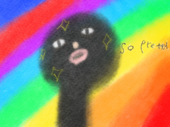 I Like To Draw With My Fingers, And Here’s The Result