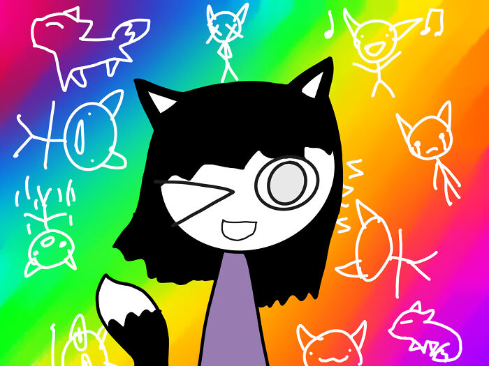 I Like To Draw With My Fingers, And Here’s The Result