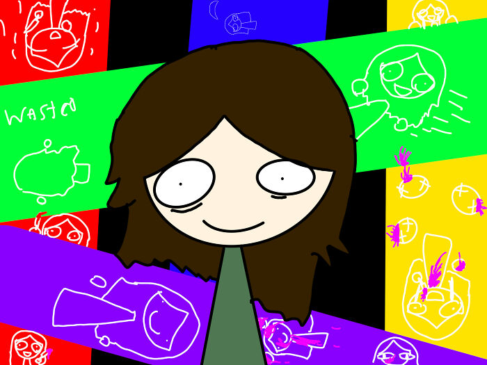 I Like To Draw With My Fingers, And Here’s The Result