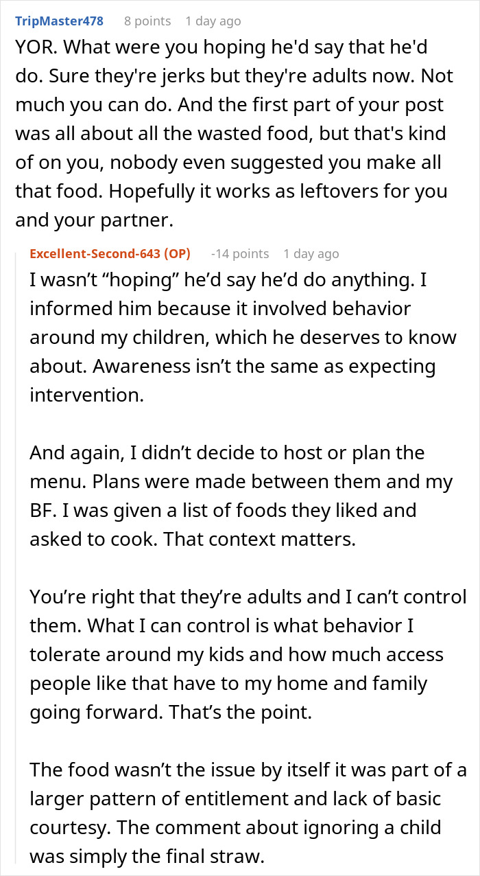 Woman Bends Over Backwards For BF’s Son And His GF, Is “Disgusted” By How They Treat Her Woman Bends Over Backwards For BF’s Son And His GF, Is “Disgusted” By How They Treat Her