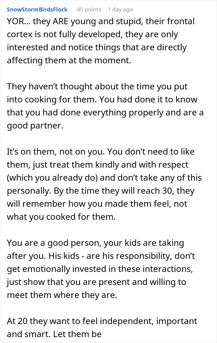 Woman Bends Over Backwards For BF’s Son And His GF, Is “Disgusted” By How They Treat Her Woman Bends Over Backwards For BF’s Son And His GF, Is “Disgusted” By How They Treat Her