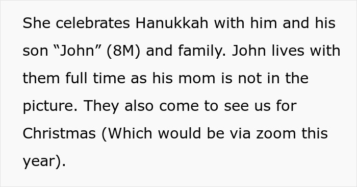 Dad Demands Family Skips Hanukkah Gifts Because His Son Will Have A Tantrum: “He’s A Little Spoiled”