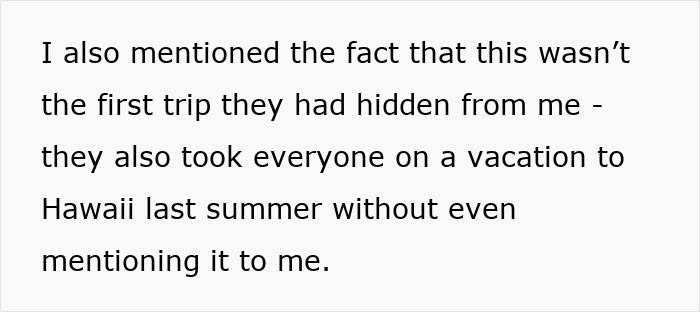 Mom Furious After Dad And Stepmom Plan Disney Trip Excluding Her And Her 9YO Daughter, Cuts Contact Mom Furious After Dad And Stepmom Plan Disney Trip Excluding Her And Her 9YO Daughter, Cuts Contact