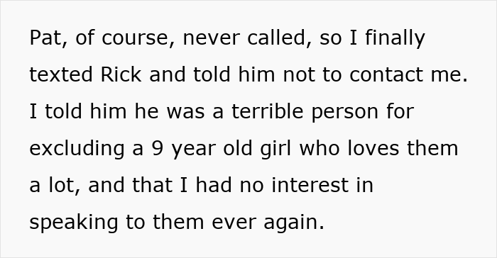 Mom Furious After Dad And Stepmom Plan Disney Trip Excluding Her And Her 9YO Daughter, Cuts Contact Mom Furious After Dad And Stepmom Plan Disney Trip Excluding Her And Her 9YO Daughter, Cuts Contact