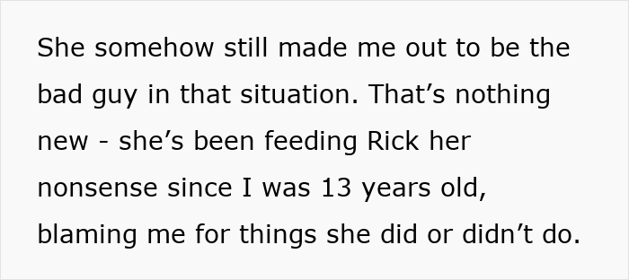 Mom Furious After Dad And Stepmom Plan Disney Trip Excluding Her And Her 9YO Daughter, Cuts Contact Mom Furious After Dad And Stepmom Plan Disney Trip Excluding Her And Her 9YO Daughter, Cuts Contact