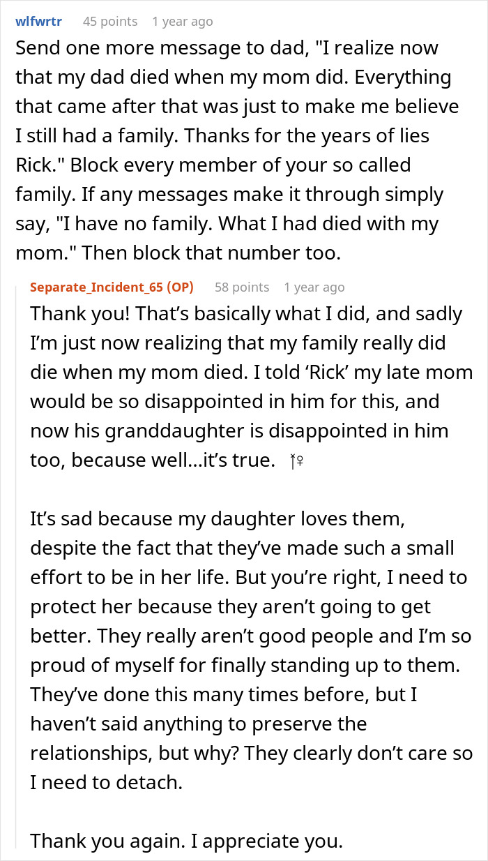Mom Furious After Dad And Stepmom Plan Disney Trip Excluding Her And Her 9YO Daughter, Cuts Contact Mom Furious After Dad And Stepmom Plan Disney Trip Excluding Her And Her 9YO Daughter, Cuts Contact