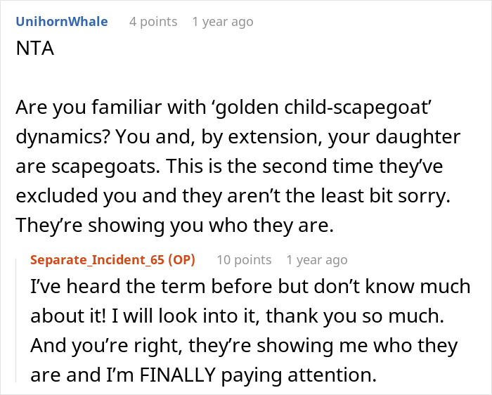 Mom Furious After Dad And Stepmom Plan Disney Trip Excluding Her And Her 9YO Daughter, Cuts Contact Mom Furious After Dad And Stepmom Plan Disney Trip Excluding Her And Her 9YO Daughter, Cuts Contact