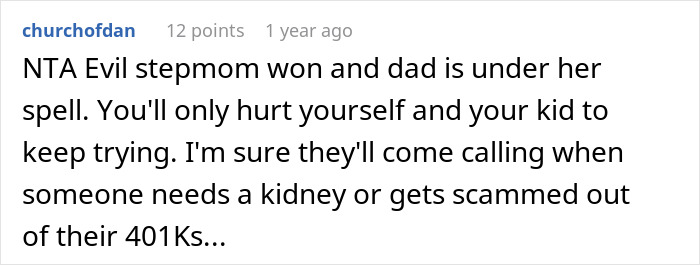 Mom Furious After Dad And Stepmom Plan Disney Trip Excluding Her And Her 9YO Daughter, Cuts Contact Mom Furious After Dad And Stepmom Plan Disney Trip Excluding Her And Her 9YO Daughter, Cuts Contact