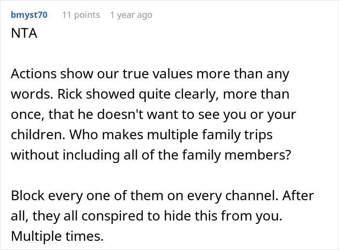 Mom Furious After Dad And Stepmom Plan Disney Trip Excluding Her And Her 9YO Daughter, Cuts Contact Mom Furious After Dad And Stepmom Plan Disney Trip Excluding Her And Her 9YO Daughter, Cuts Contact
