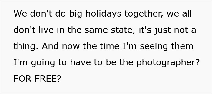 Bride Asks Groom&rsquo;s Sis To Be The Wedding Photographer For Free, She&rsquo;s Just Shocked By The Audacity