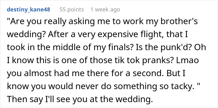 Bride Asks Groom&rsquo;s Sis To Be The Wedding Photographer For Free, She&rsquo;s Just Shocked By The Audacity