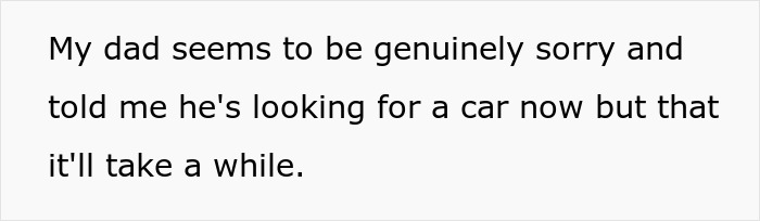 Teen Mad As Dad Gifts Stepbro A Car For Xmas, Calls It Favoritism As All They Get Is A Gift Card