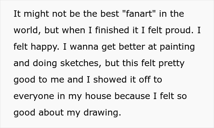 Dad “Fixes” 19YO Daughter’s First Real Drawing Out Of Fun, Takes Heat From Her For Ruining it Dad “Fixes” 19YO Daughter’s First Real Drawing Out Of Fun, Takes Heat From Her For Ruining it