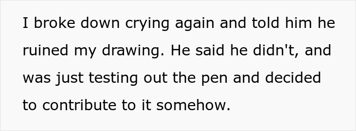 Dad “Fixes” 19YO Daughter’s First Real Drawing Out Of Fun, Takes Heat From Her For Ruining it Dad “Fixes” 19YO Daughter’s First Real Drawing Out Of Fun, Takes Heat From Her For Ruining it