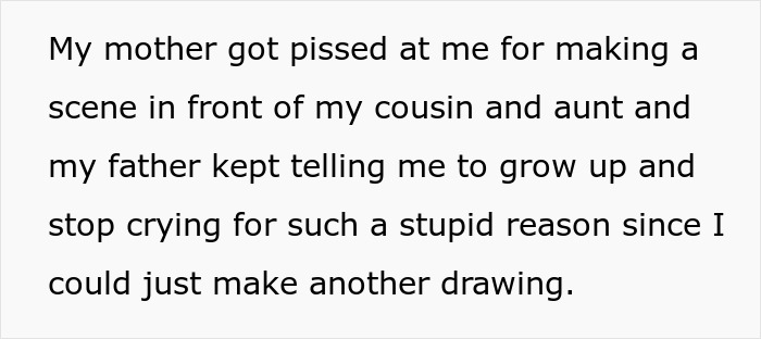 Dad “Fixes” 19YO Daughter’s First Real Drawing Out Of Fun, Takes Heat From Her For Ruining it Dad “Fixes” 19YO Daughter’s First Real Drawing Out Of Fun, Takes Heat From Her For Ruining it