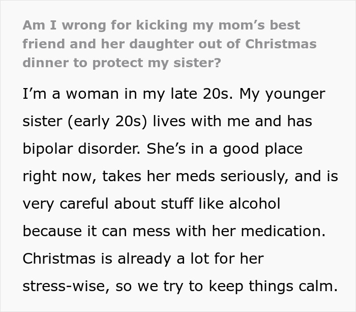 Anti-Psychiatry Guest Shames Woman For Taking Meds At Holiday Dinner, Host Kicks Her Out Anti-Psychiatry Guest Shames Woman For Taking Meds At Holiday Dinner, Host Kicks Her Out