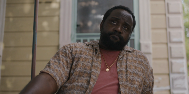 scene from causeway featuring Brian Tyree Henry