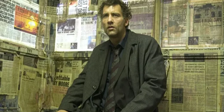 Clive Owen in Childern of men