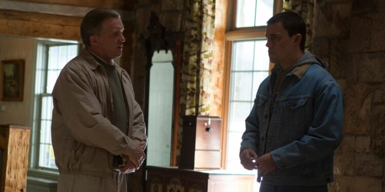 two man having a talk