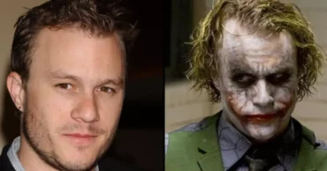 heath ledger as the joker