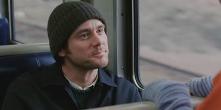 Jim Carrey in Eternal Sunshine of the Spotless Mind