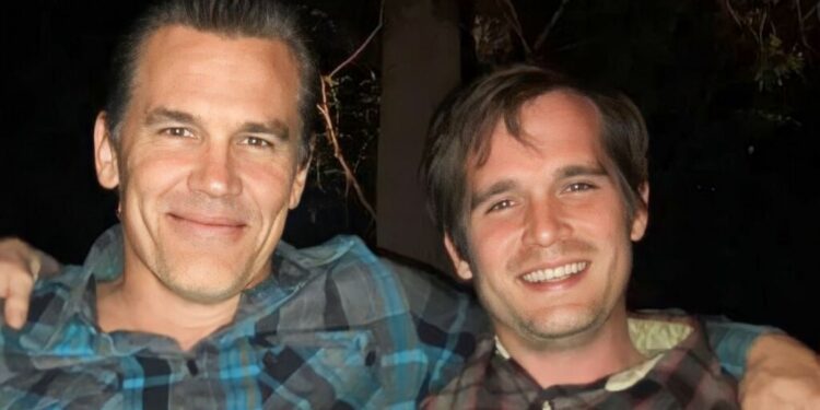 Trevor brolin with his father Josh