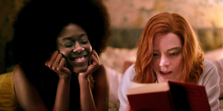 Moses Ingram in The Queen's Gambit