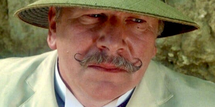 Peter Ustinov as Hercule Poirot