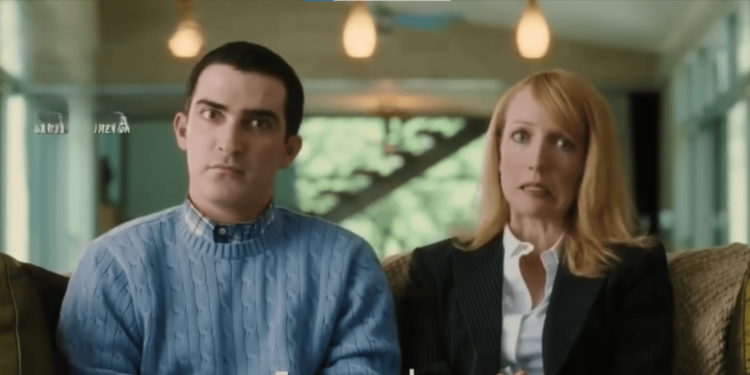 Patrick Fischler with a lady