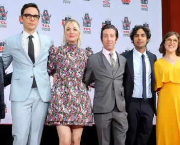 group photo of actors who worked in the hit series The big bang theory