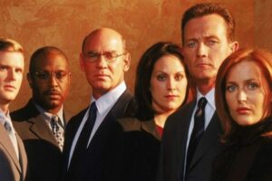 main cast of the series X-files