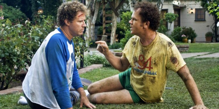 a movie clip of Will Ferrell and John C. Reilly