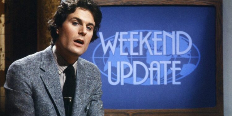 Charles Rocket as the anchor of the 