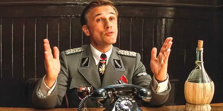 Christoph Waltz as hans landa Christoph Waltz as hans landa