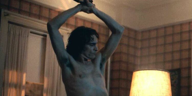Joaquin Phoenix scene from the Joker Joaquin Phoenix scene from the Joker