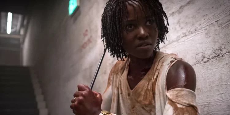Lupita Nyongo in the horror film "US"