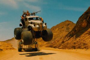 Mad Max car stunt